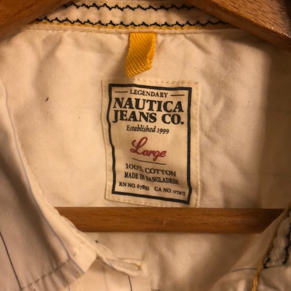 Nautica jeans company shirt  button-down large - Picture 2 of 8